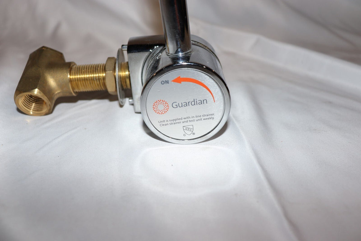 Guardian Eye Wash G1849 Deck Mounted Swing Down All Stainless - Northside Material Brokers