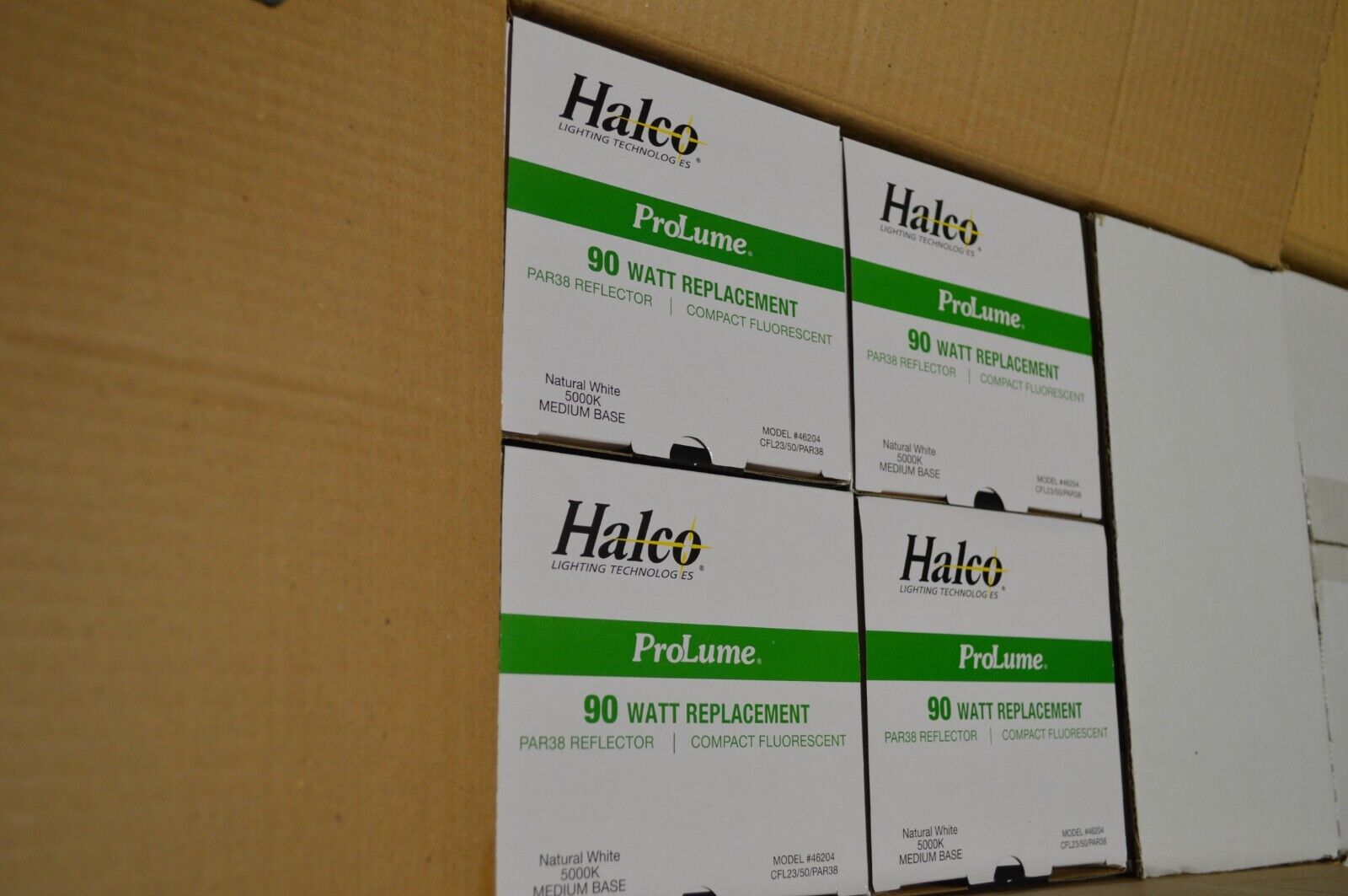 Halco Bulb, CFL, 23W, PAR38, Medium Base, Reflector, QTY 1 - Northside Material Brokers