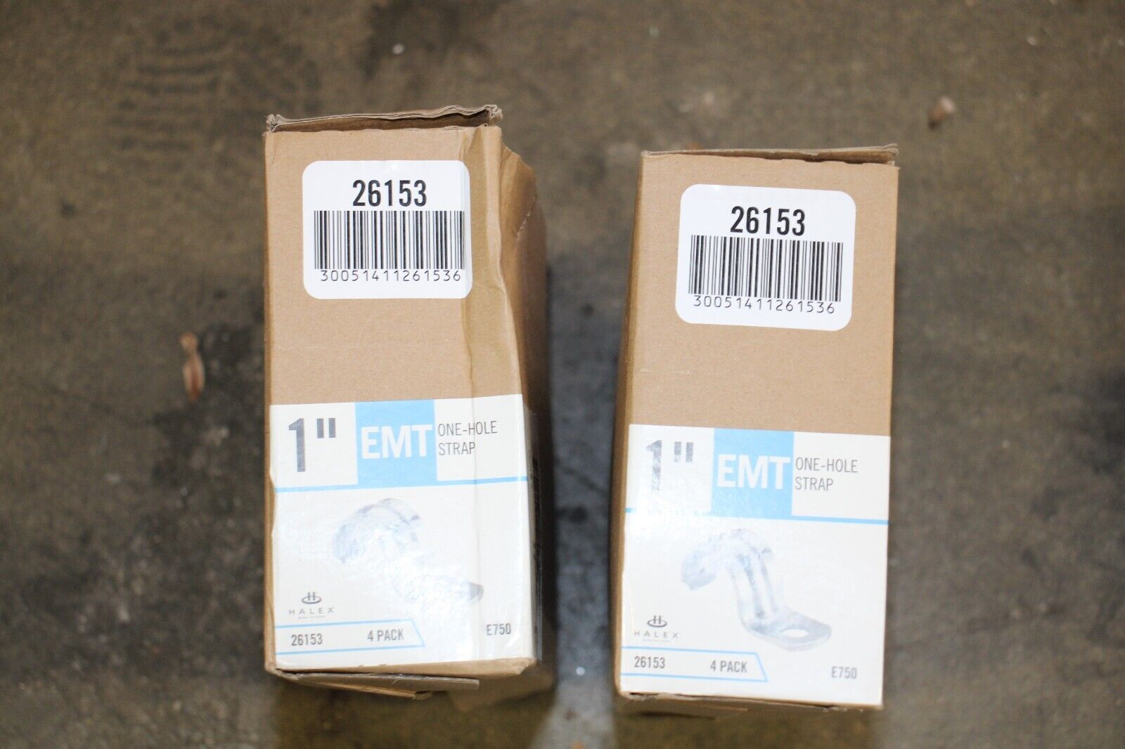 Halex Company 26153 1 in. Electrical Metallic Tube (EMT) Straps, BOX OF 80 - Northside Material Brokers