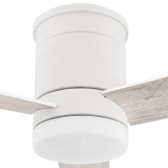 Hampton Bay Conjure 52 in. Indoor Matte White Ceiling Fan - Northside Material Brokers