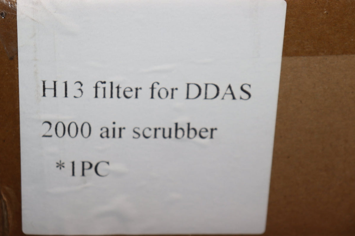 Hepa Filter for DDAS 2000 Air Scrubber H13, 99.99%, Membrane Media - Northside Material Brokers