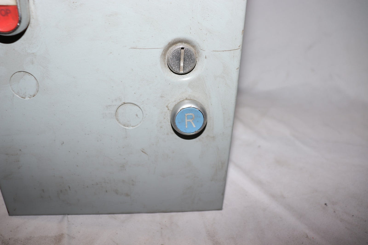 Hoffman A10N86 Enclosure w/ A10N8P Panel & Contactors, Used - Northside Material Brokers