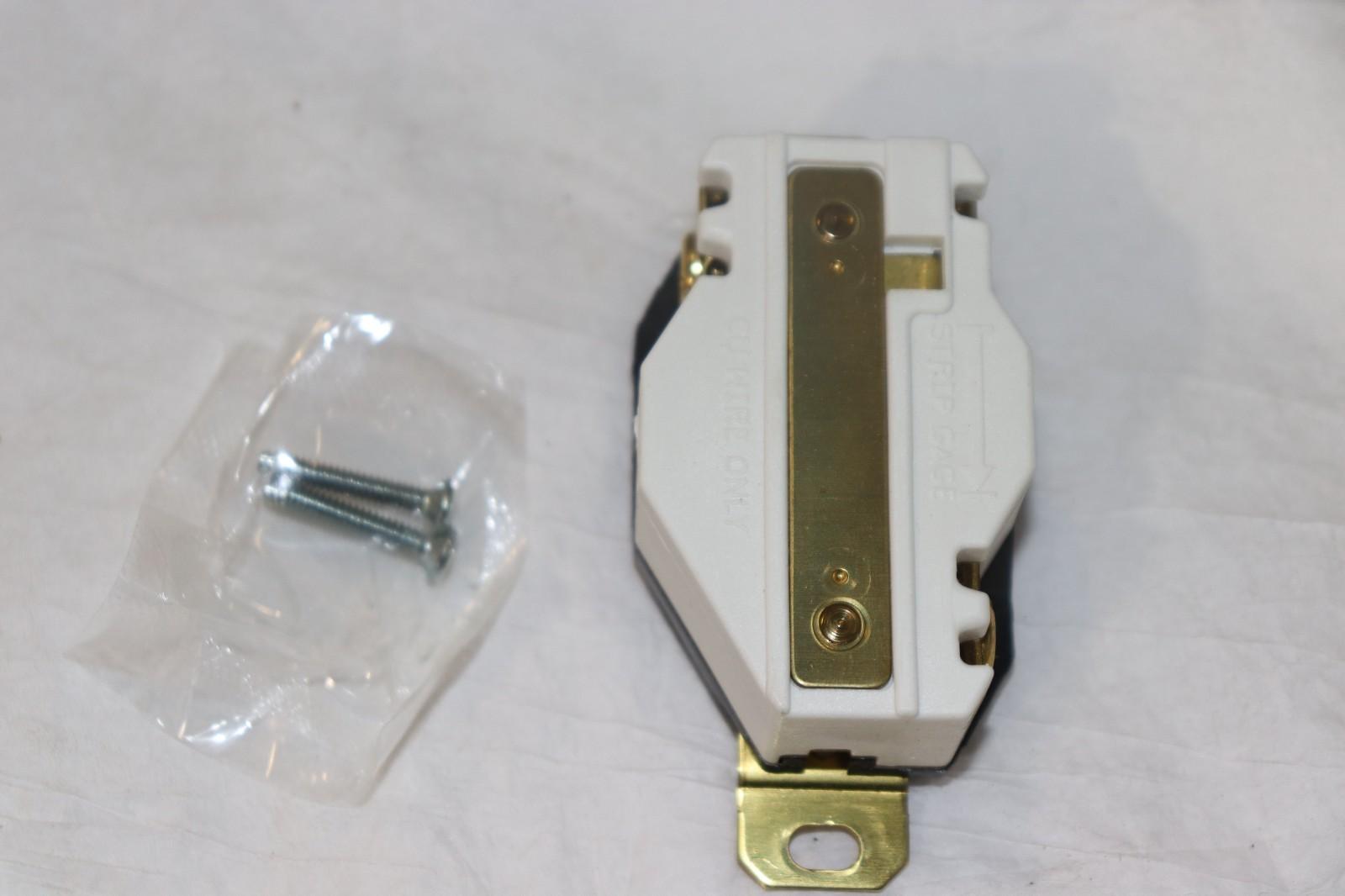 Hubbell HBL2320 Locking Receptacle Outlet Twist Lock NEMA L6-20R 20A 250V - Northside Material Brokers
