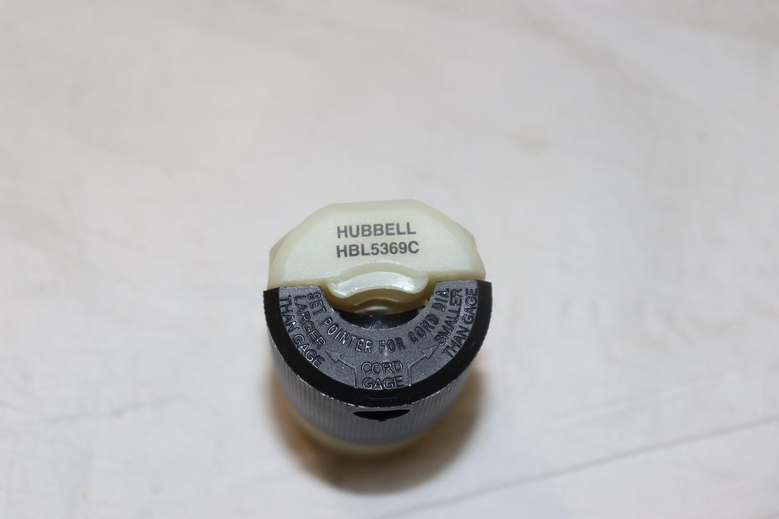 Hubbell HBL5369C Straight Blade Connector, 5-20R, 20A, 125V, 2 Pole 3 Wire - Northside Material Brokers