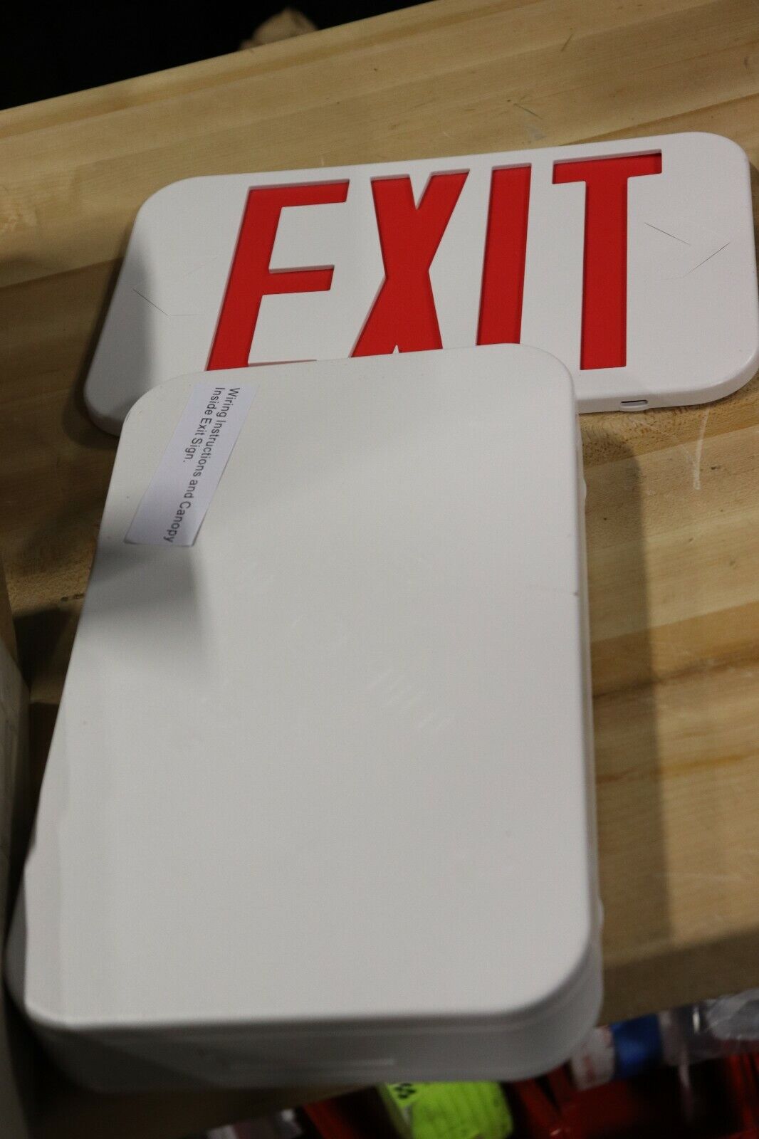 Hubbell Lighting , LED, Exit Sign, Model CER 4.300"L LED - Northside Material Brokers