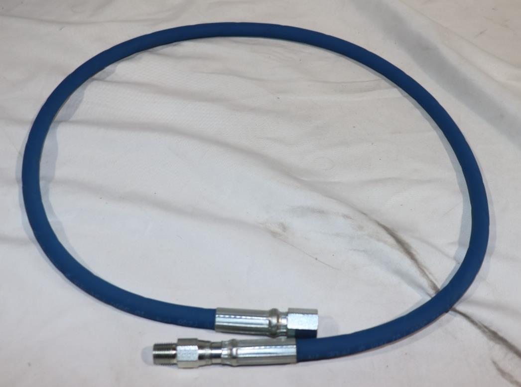 Hurricane High Pressure Hose, 3000 PSI, 7258, 44 inch long, 1/4" ID - Northside Material Brokers