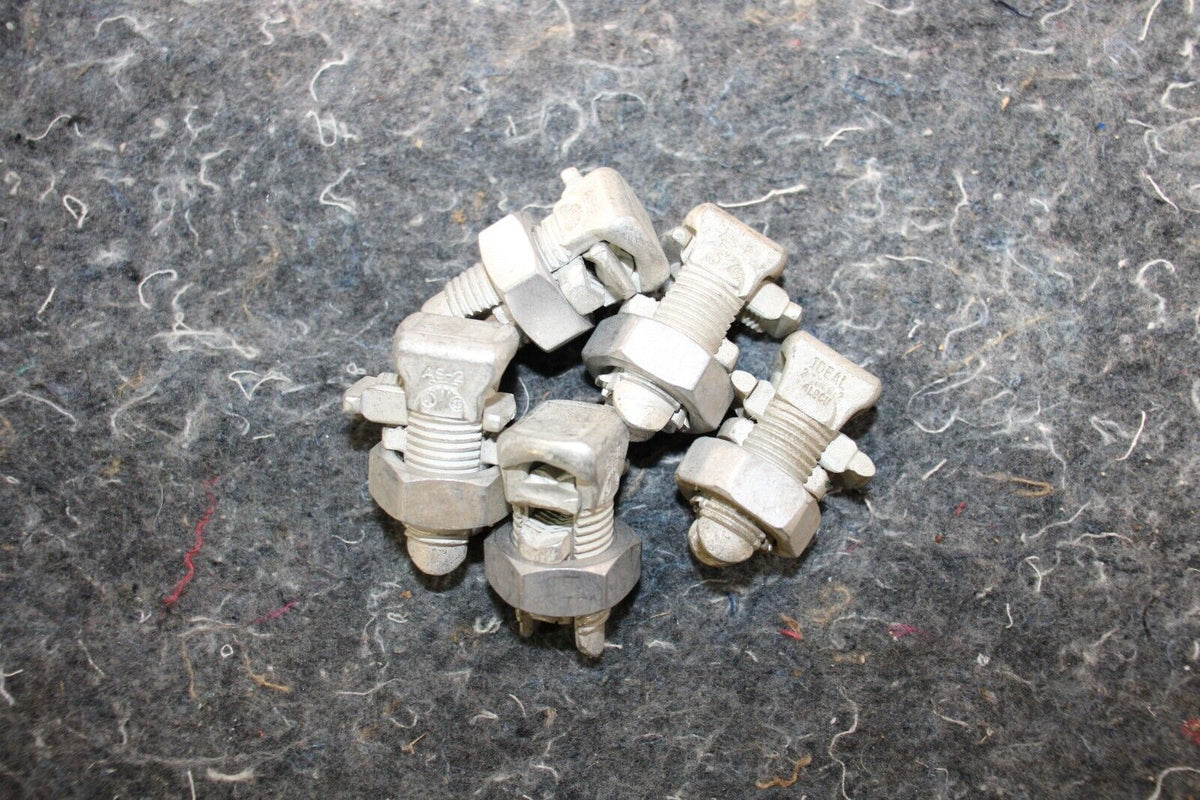 IDEAL 2 STR 8-2 ALUMINUM SPLIT BOLT CONNECTOR, PACK OF 5 - Northside Material Brokers