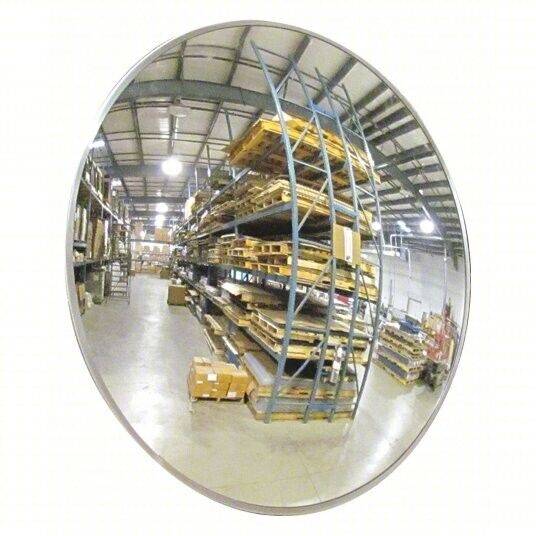 Indoor Convex Mirror, 26 Inch Diameter, Acrylic - Northside Material Brokers