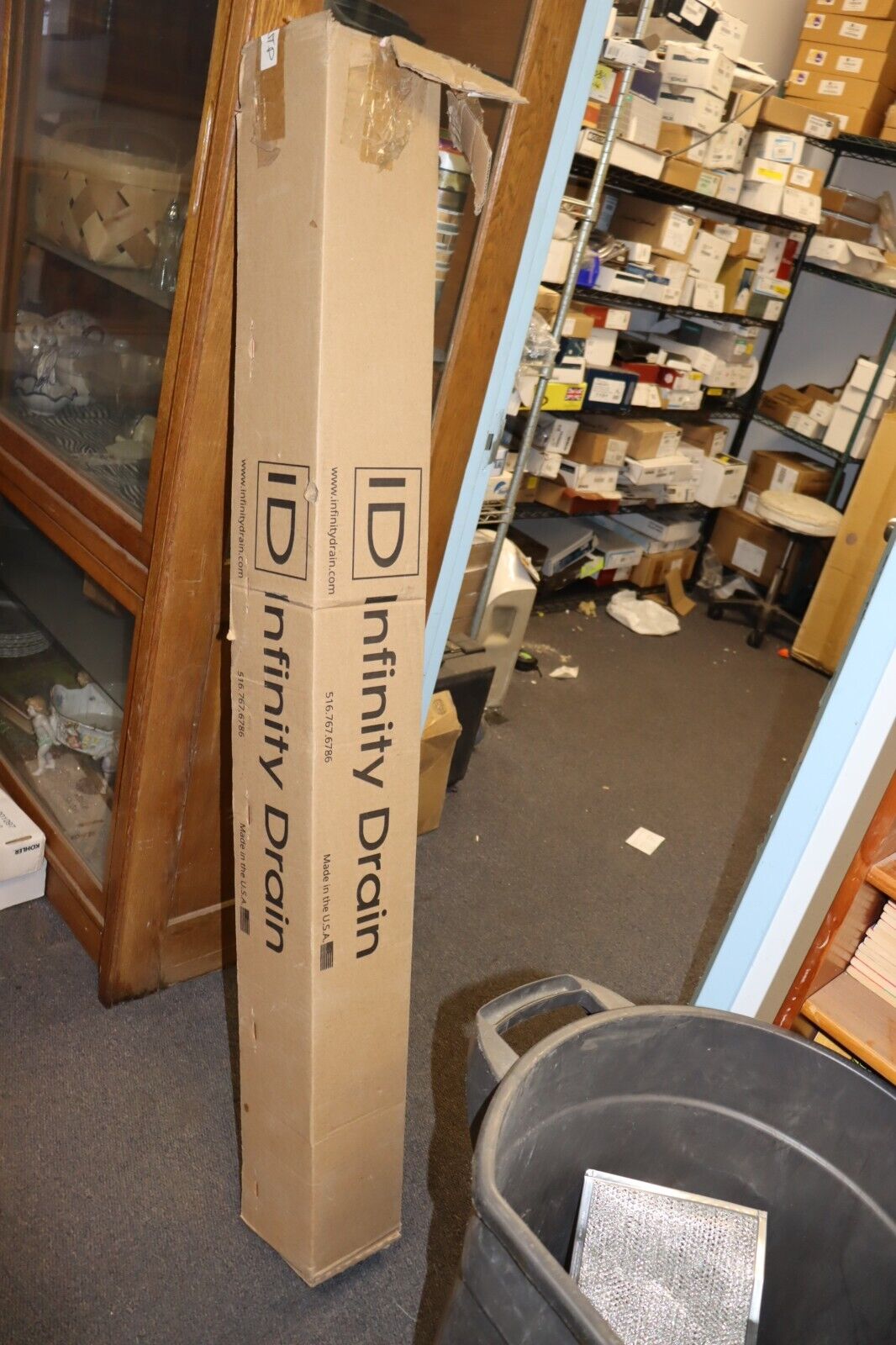 Infinity Drain 60" Grate, 60" PVC Channel, SAG 6560 - Northside Material Brokers
