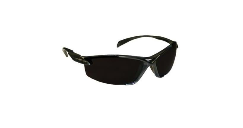Jackson Safety 25710 Safety Glasses, Gun Metal Grey Frame, Smoke Anti-Fog Lenses - Northside Material Brokers
