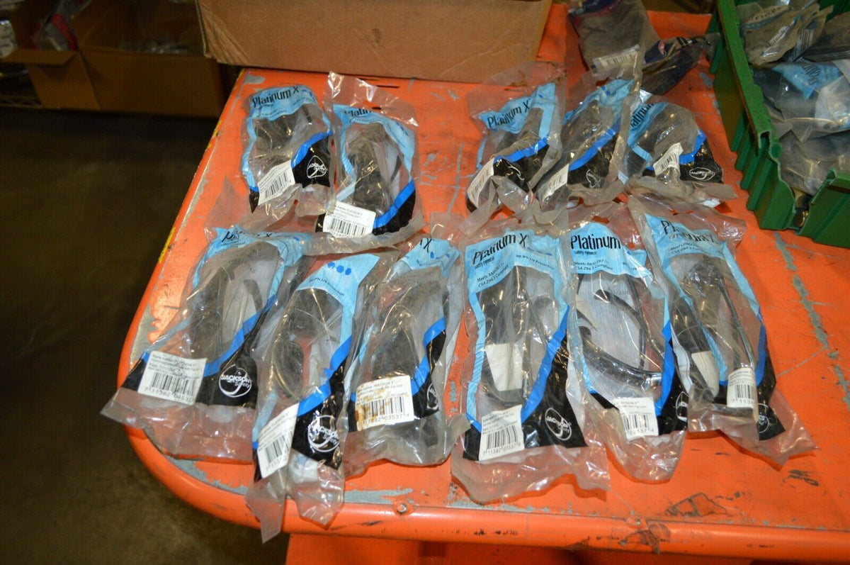 Jackson Safety 25710 Safety Glasses, Gun Metal Grey Frame, Smoke Anti-Fog Lenses - Northside Material Brokers