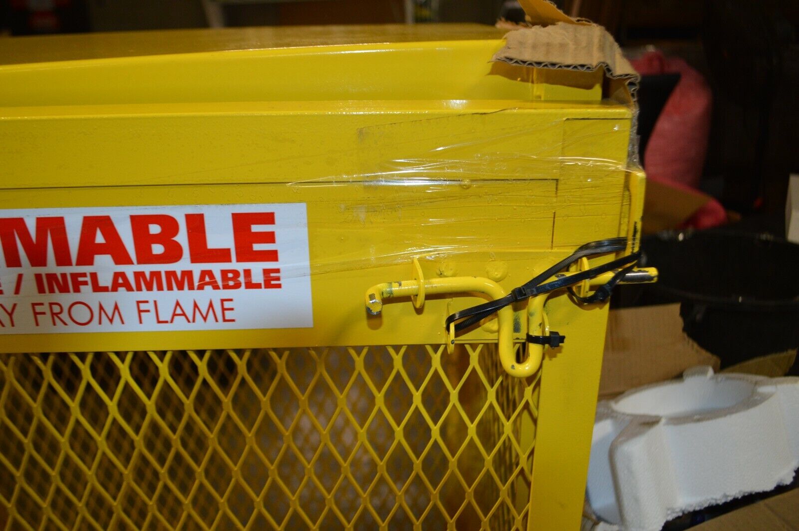 Jamco Flammable storafe locker , size 39" x 30" - Northside Material Brokers