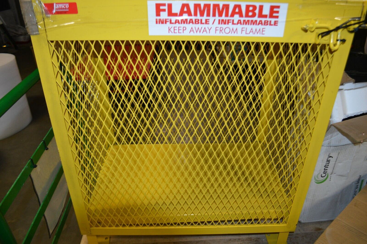 Jamco Flammable storafe locker , size 39" x 30" - Northside Material Brokers