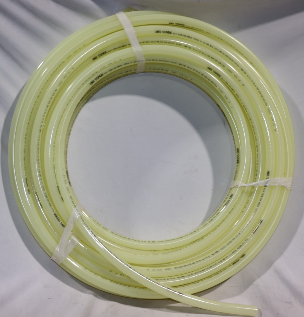 Jones Stephens 3/4in. x 100ft Natural PEX-A Oxygen Barrier Pipe, Coil - Northside Material Brokers