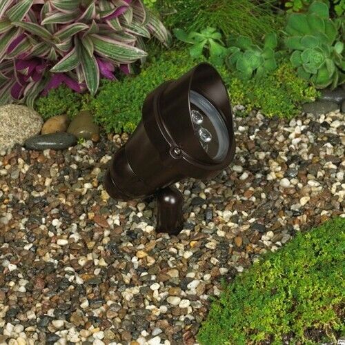 KIM LIGHTING HUBBELL OUTDOOR LED BRONZESPOT LIGHT - Northside Material Brokers