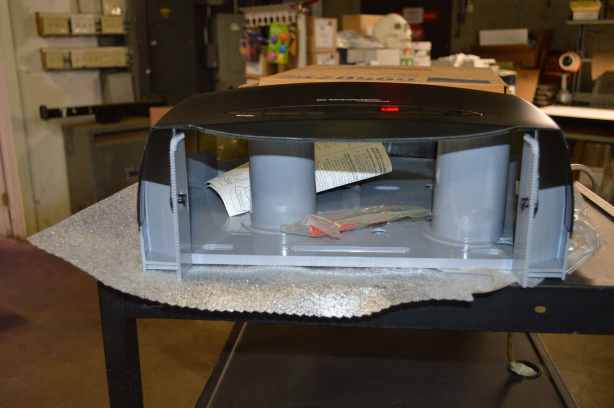 Kimberly Clark Jumbo Roll Tissue Dispenser w Stub Roll 0950700 - 09507 NEW - Northside Material Brokers