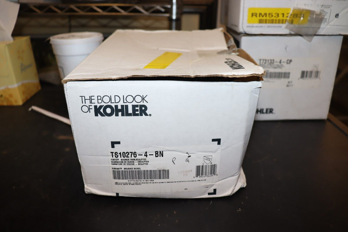 Kohler Forte Shower Trim Package Showerhead, TS10276-4-BN - Northside Material Brokers