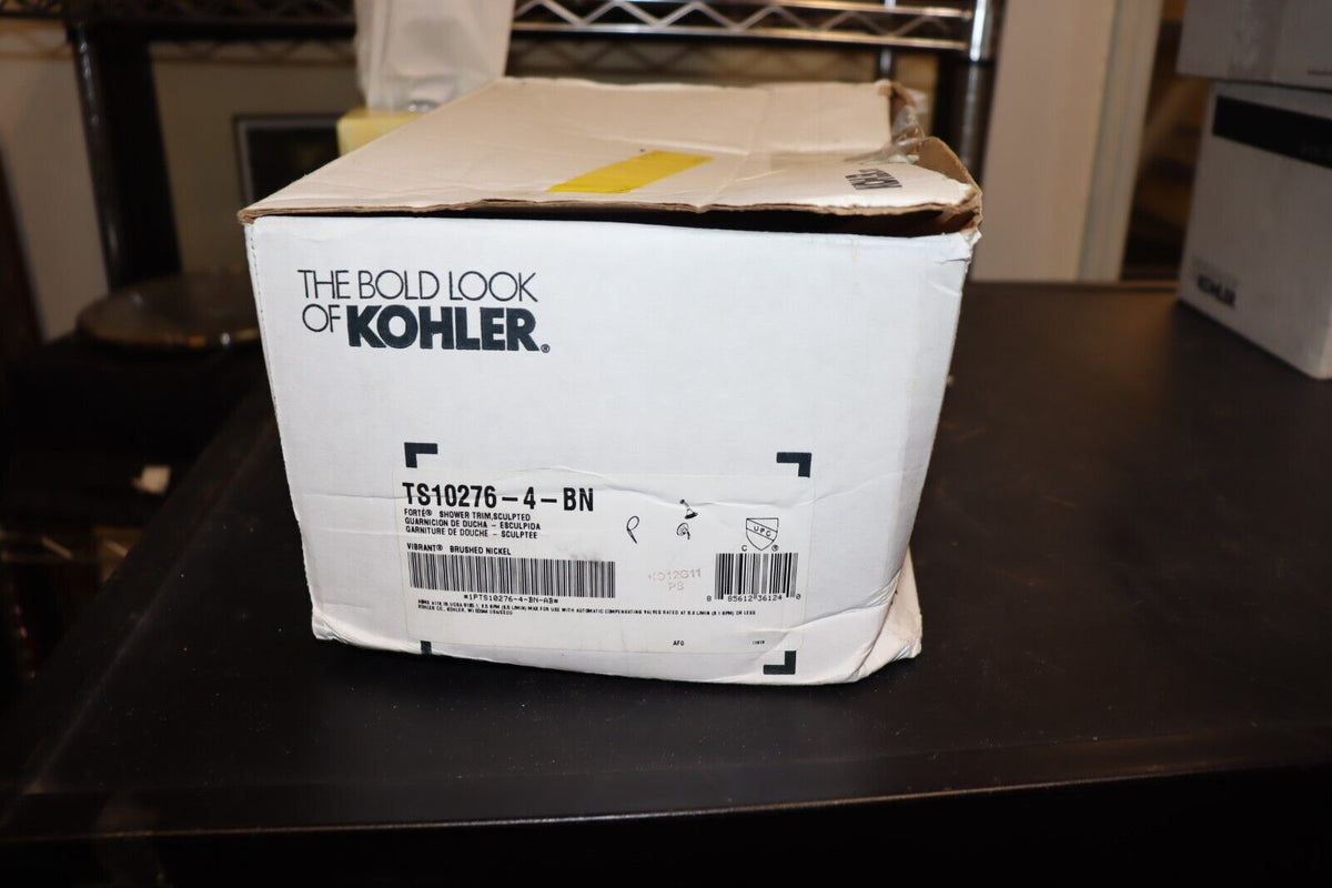 Kohler Forte Shower Trim Package Showerhead, TS10276-4-BN - Northside Material Brokers