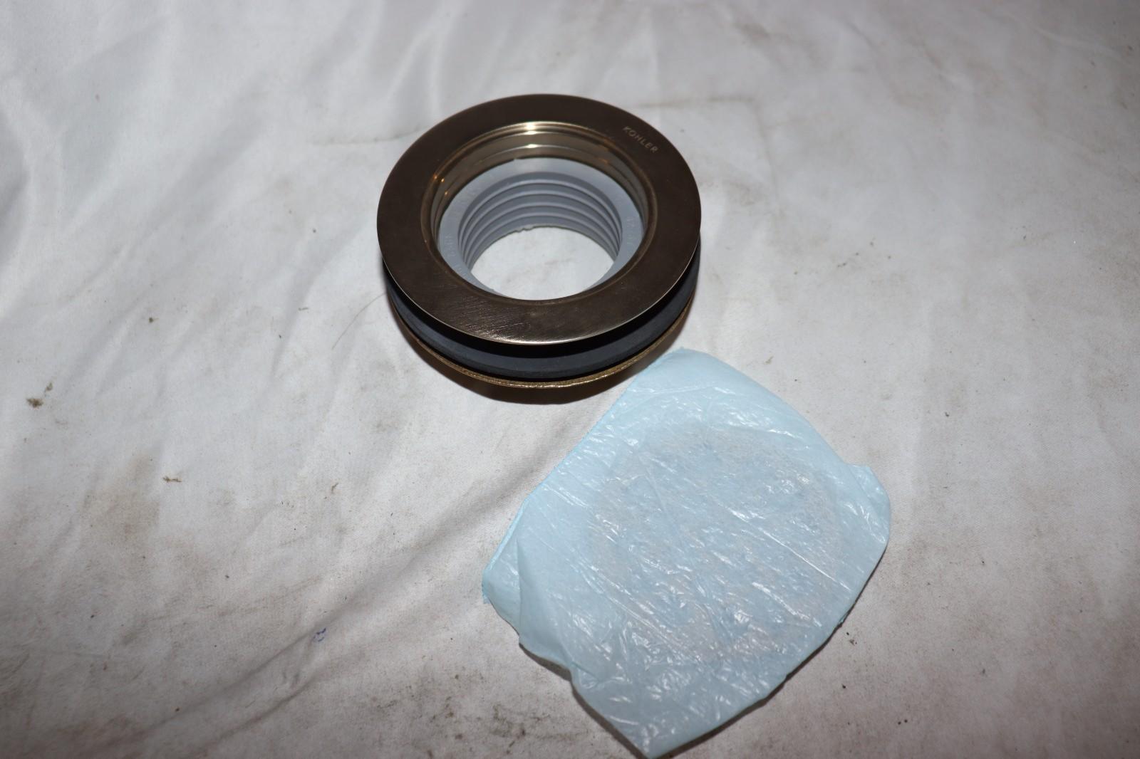 Kohler K-9132-BV 4-3/8" Round Shower Drain - Brushed Bronze - Northside Material Brokers