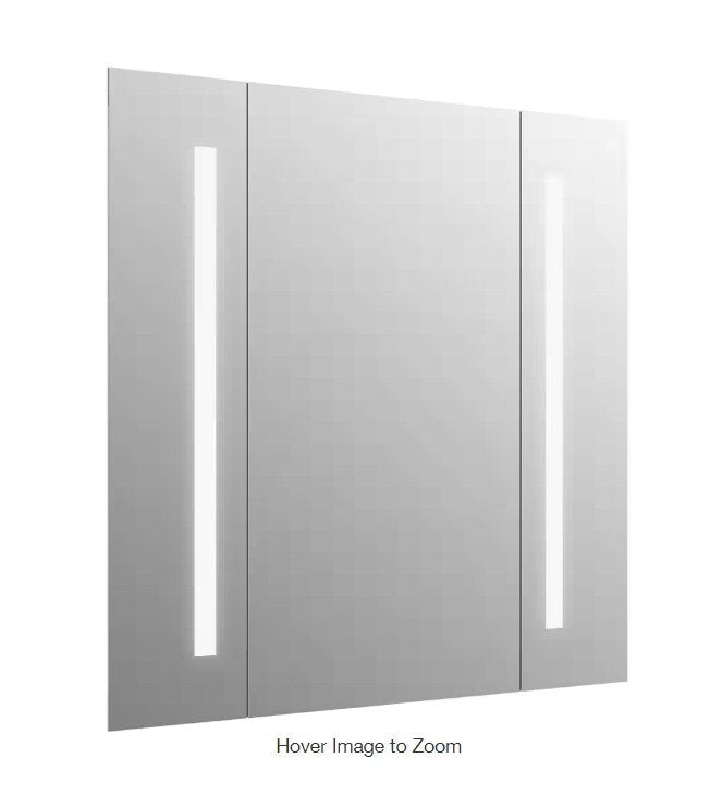 Kohler K-99572-TLC-NA Verdera 24in. x 33in Surface Mount Lighted Mirror, New - Northside Material Brokers