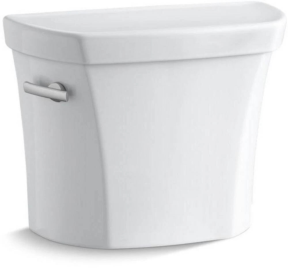 KOHLER Wellworth 1.28 Gpf Tank, w/ Locks K4467-T, White - Northside Material Brokers
