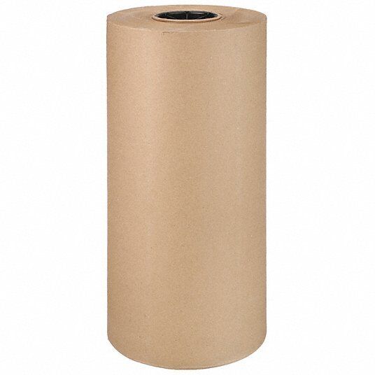 Kraft Paper: 24 in Roll Wd, 1,200 ft Roll Lg, 24 lb Roll Wt, 5PGL5 - Northside Material Brokers