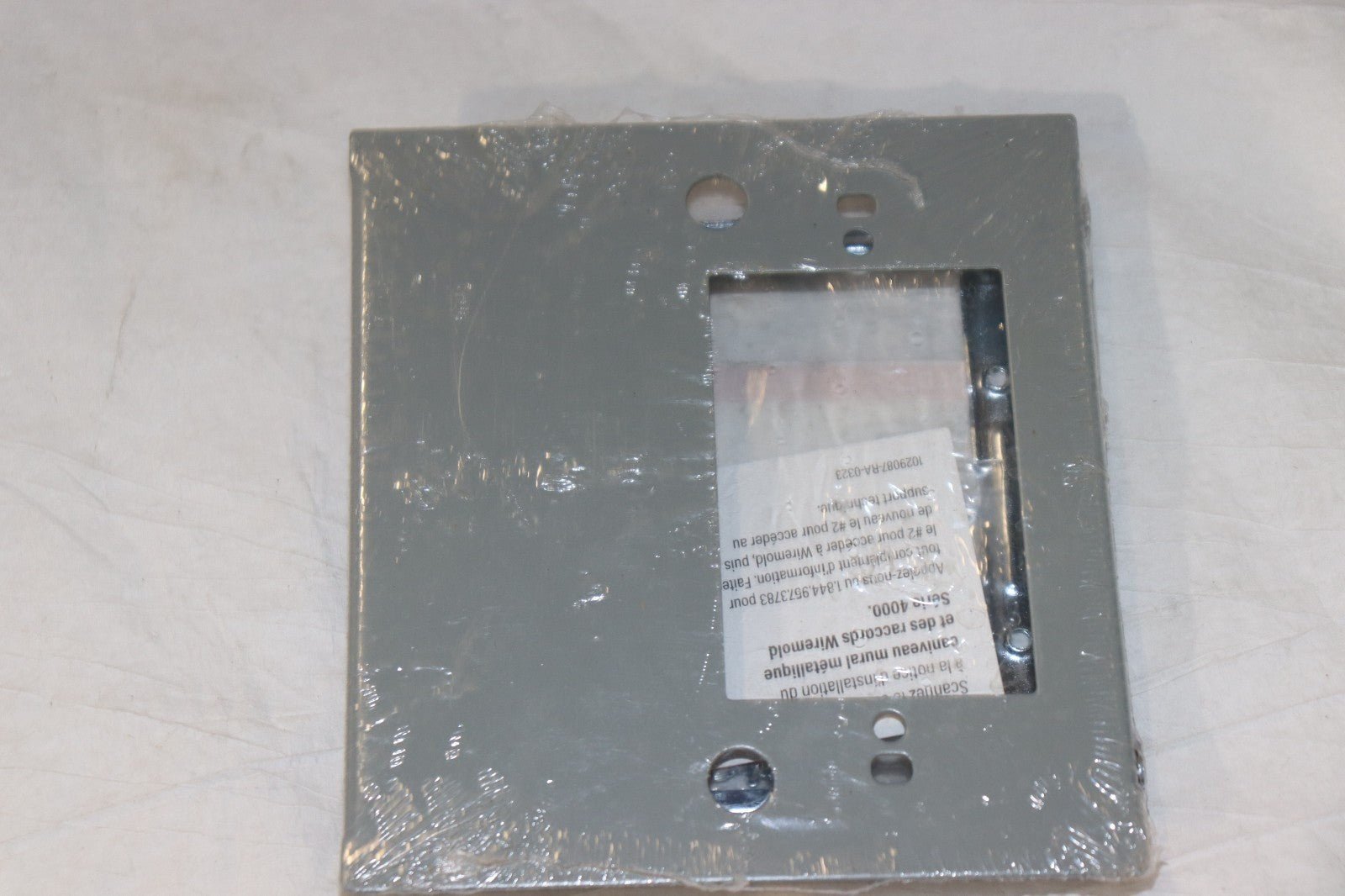 LEGRAND WIREMOLD G4047C-1 GRAY ONE GANG DEVICE FACEPLATE FITTING - Northside Material Brokers