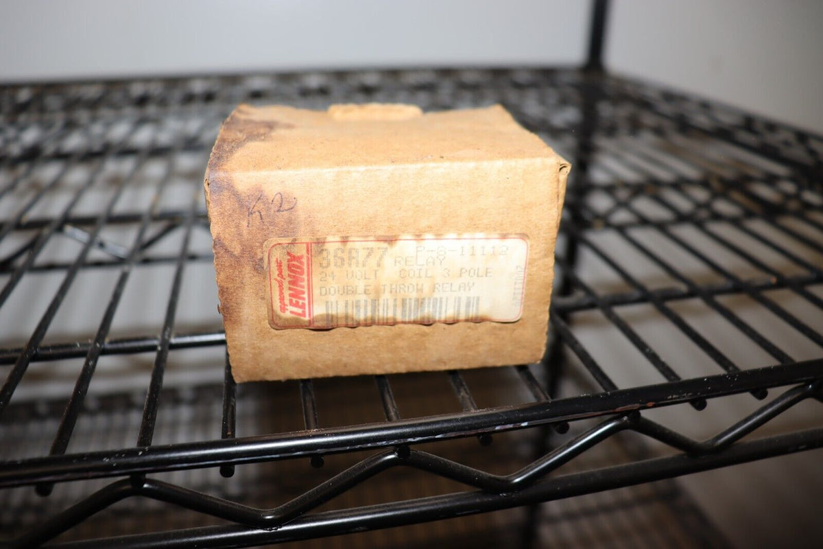 Lennox P-8-11112 Relay, 3PDT, 24 Volts, 36A77, NOS - Northside Material Brokers