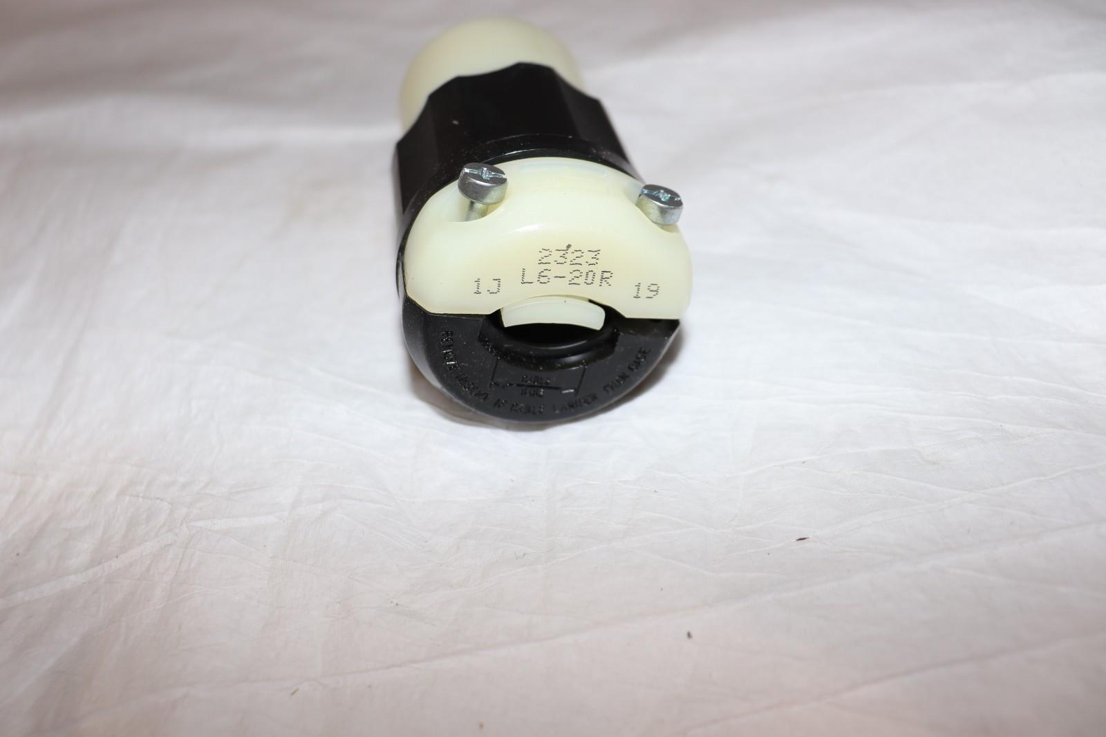 Leviton 2323 Locking Connector L6-20R 20A 250V Grounding - Northside Material Brokers