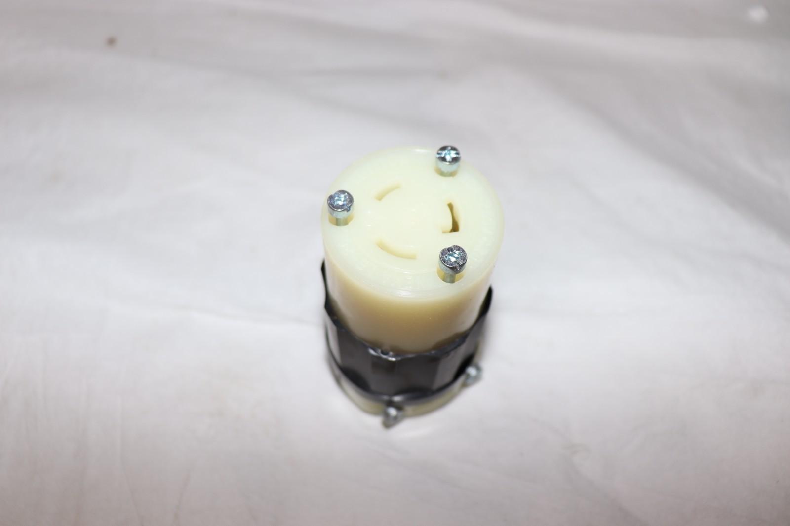 Leviton 2323 Locking Connector L6-20R 20A 250V Grounding - Northside Material Brokers
