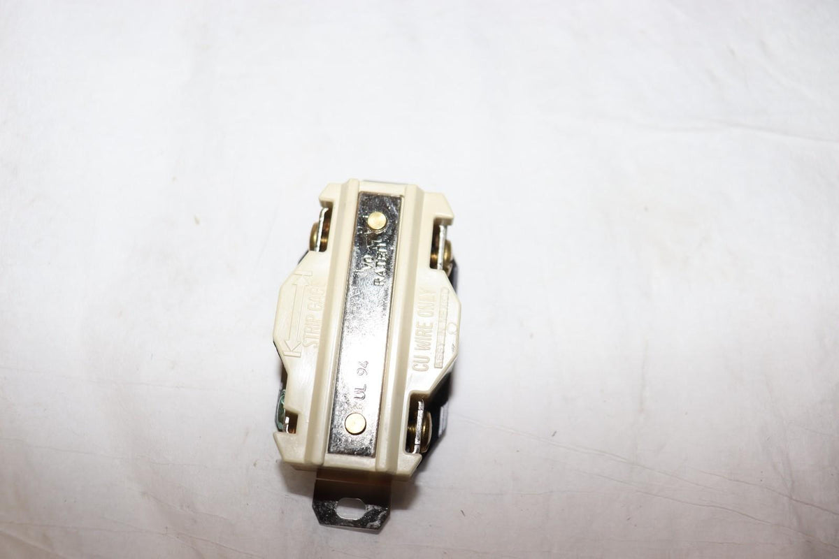 LEVITON 2430 LOCKING RECEPTACLE 3PH-4W GROUNDING, L16-20 , 20 A 480V - Northside Material Brokers