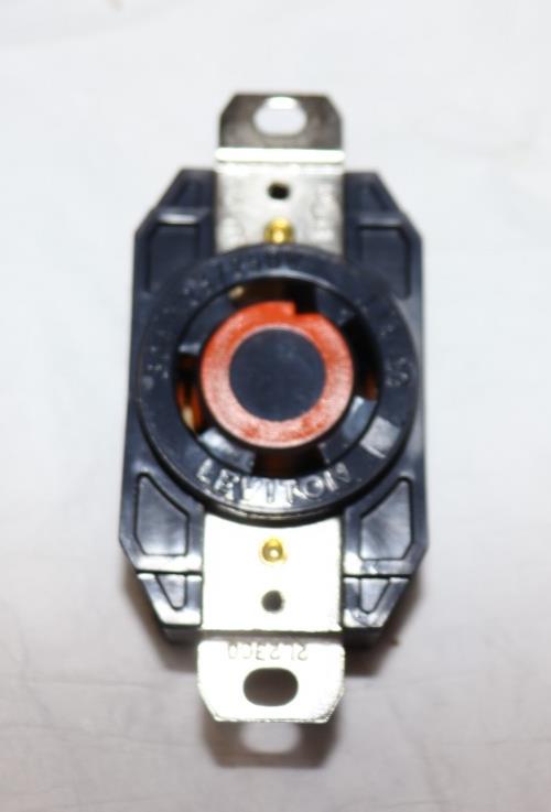 🔴Leviton 2710 30 Amp, 125/250 Volt Flush Mount Locking Receptacle Grounding‼️ - Northside Material Brokers