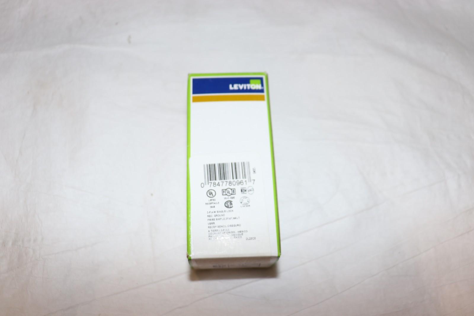 🔴Leviton 2710 30 Amp, 125/250 Volt Flush Mount Locking Receptacle Grounding‼️ - Northside Material Brokers