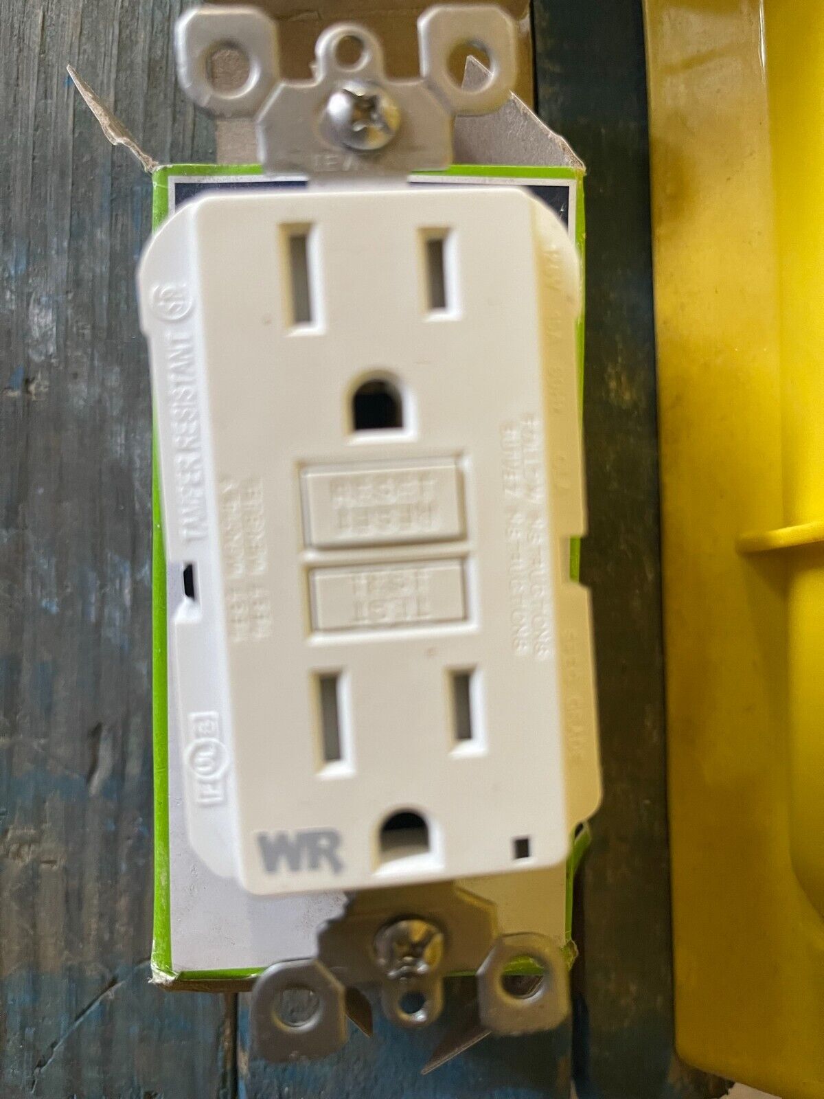 Leviton GFWT1W Self-Test SmartlockPro GFCI Receptacle - White - Northside Material Brokers