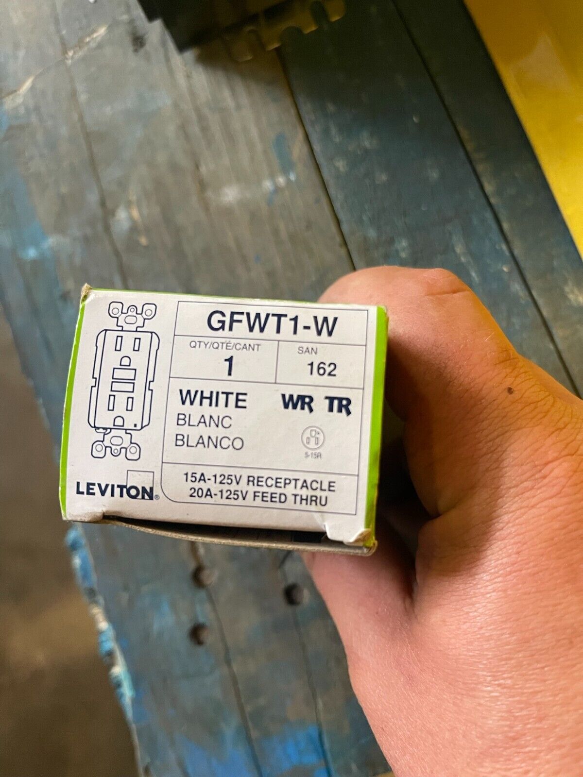 Leviton GFWT1W Self-Test SmartlockPro GFCI Receptacle - White - Northside Material Brokers