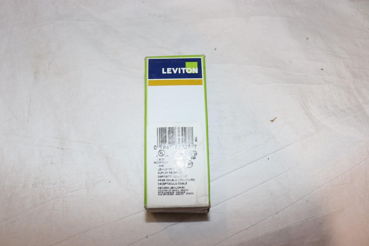 Leviton M1636-T Decora Plus Duplex Receptacle 20A 125V Industrial Grade Tan - Northside Material Brokers