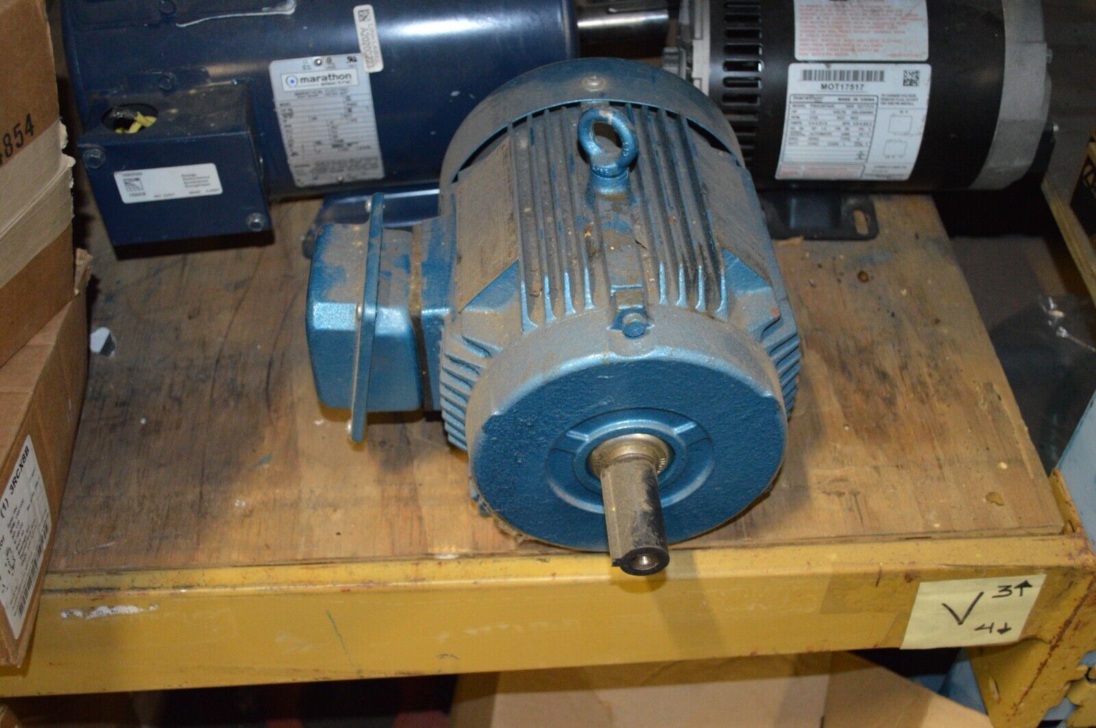 Link Hi Motor Model, 143t-4, 1 HP PREMIUM EFFECIENCY 3 PH INDUCTION MOTOR - Northside Material Brokers
