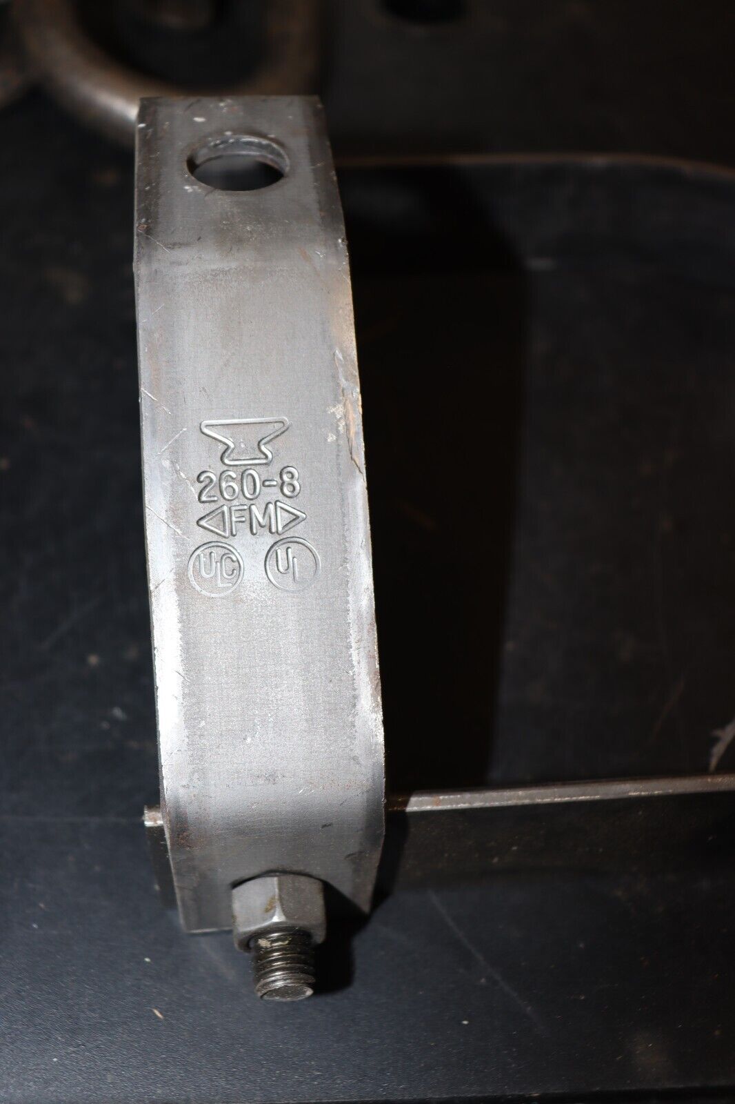 LOT OF 4 - ANVIL 260-8 ADJUSTABLE 8" CLEVIS PIPE HANGER, NEW - Northside Material Brokers
