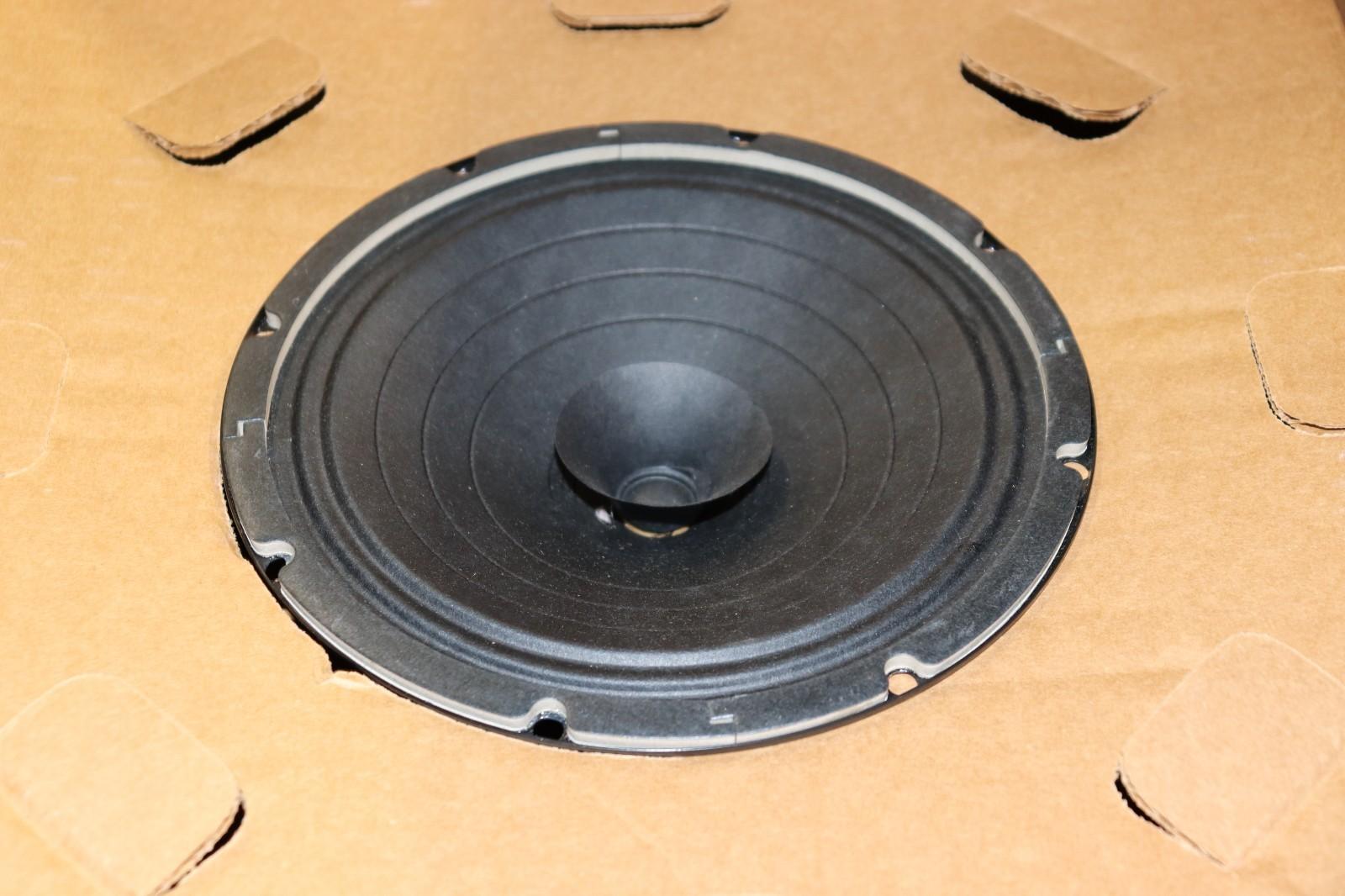 Lot of 4 Quam C5/BU/W 8" Full Range Speakers, Extended Response - NOS - Northside Material Brokers