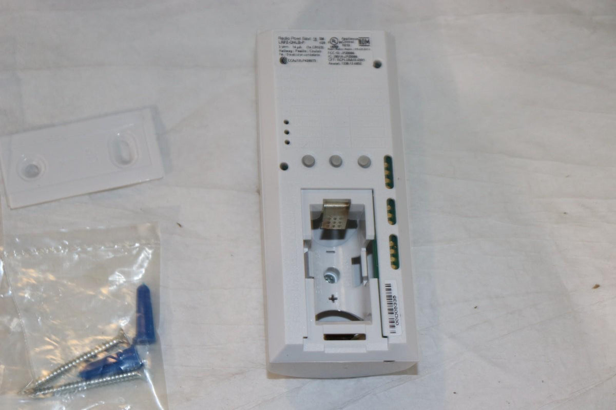 Lutron LRF2-OHLB-P-WH Radio Power Saver, Hallway, Occupancy/Vacancy Sensor - Northside Material Brokers