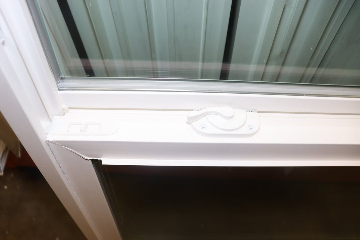 LUX 700 Series, White Vinyl Window, 1/1, E366 low-E Argon, 36" x 48" with Screen - Northside Material Brokers