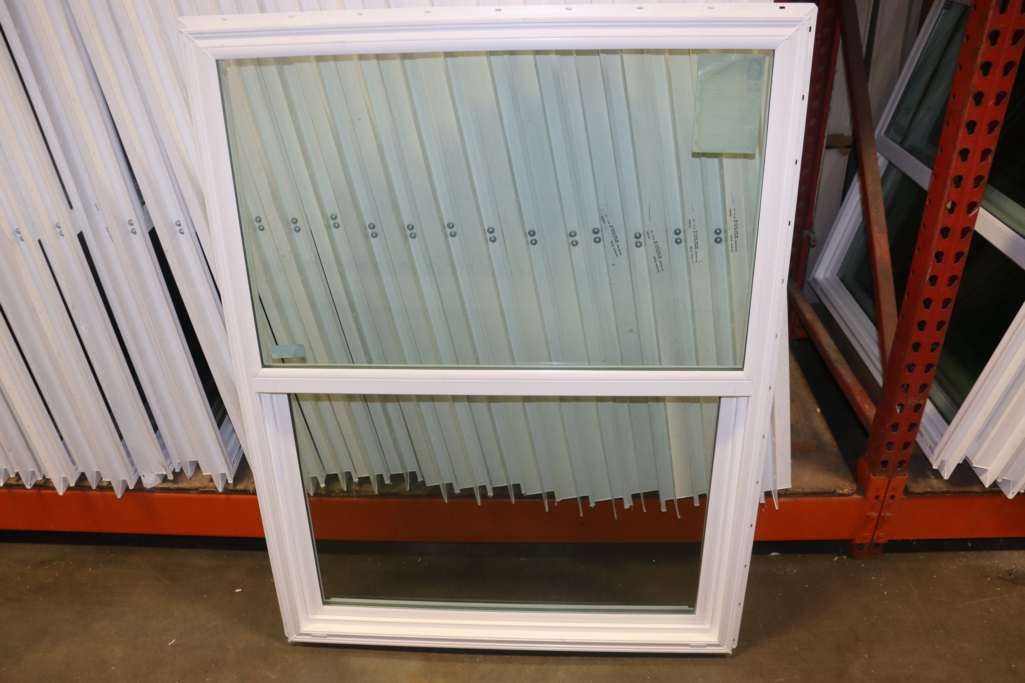 LUX 700 Series, White Vinyl Window, 1/1, E366 low-E Argon, 36" x 48" with Screen - Northside Material Brokers