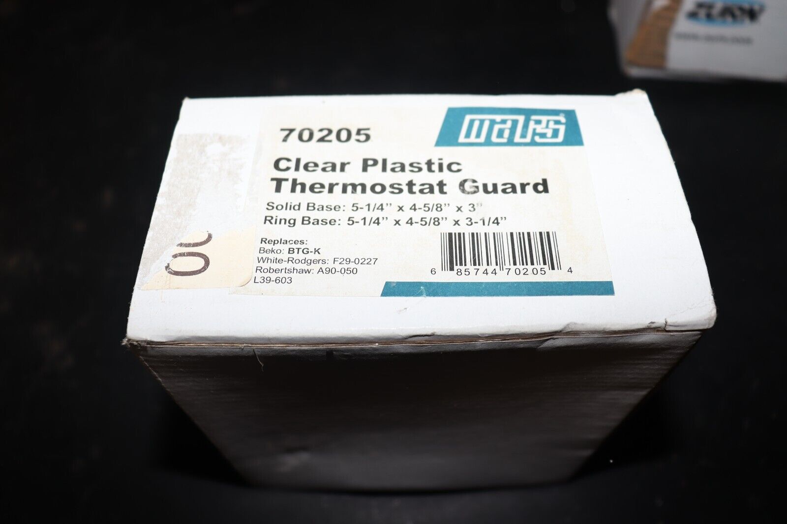 Mars 70205 BTG-K - Clear Plastic Thermostat Guard New With Lock Key - Northside Material Brokers