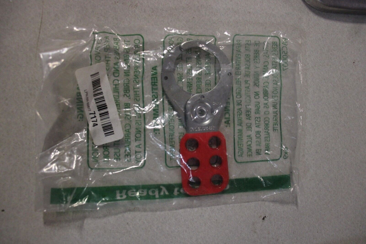 Master Lock Safety Series Jaw Steel Lockout Hasp 1-1/2" - Northside Material Brokers