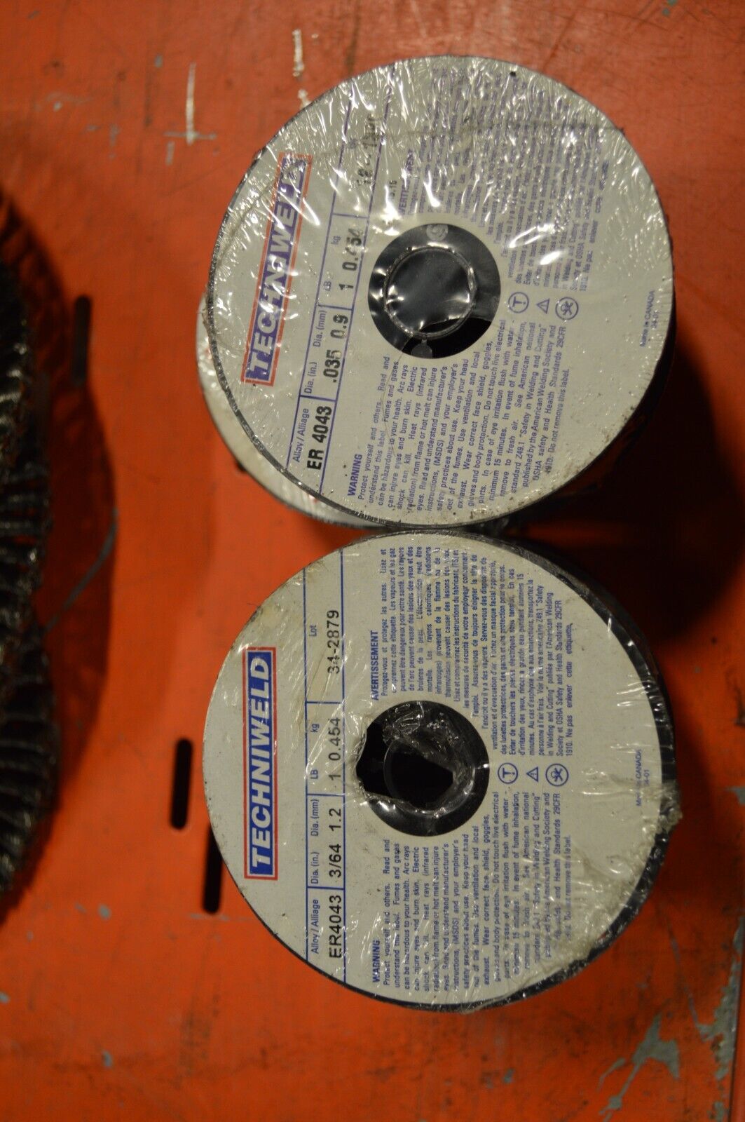 MIG Wire, Aluminum, ER4043, .035" x 1 lb Spool - Northside Material Brokers