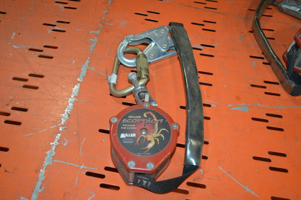Miller® Scorpion™ Retractable Webbing Lanyard, model PFL-4/FT - Northside Material Brokers
