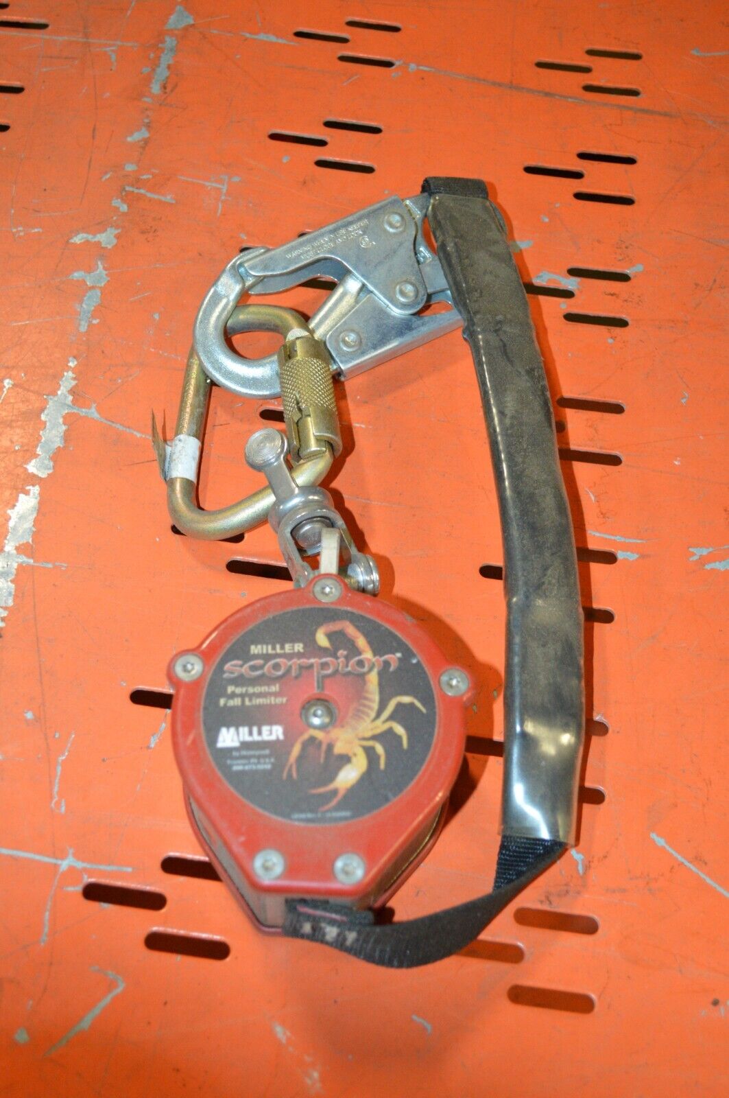 Miller® Scorpion™ Retractable Webbing Lanyard, model PFL-4/FT - Northside Material Brokers