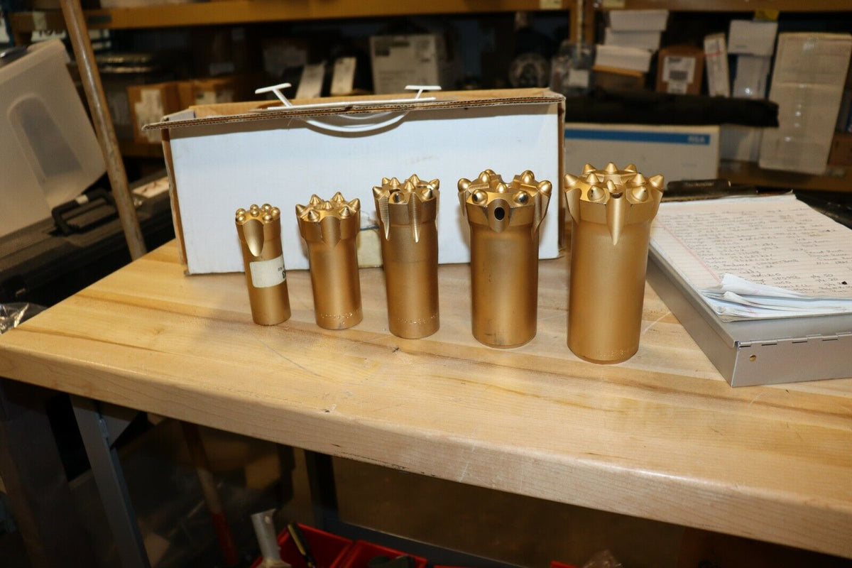 Mitsubishi Rock drill bits, Impact sockets, Various Sizes, Model 4029644 E6C - Northside Material Brokers