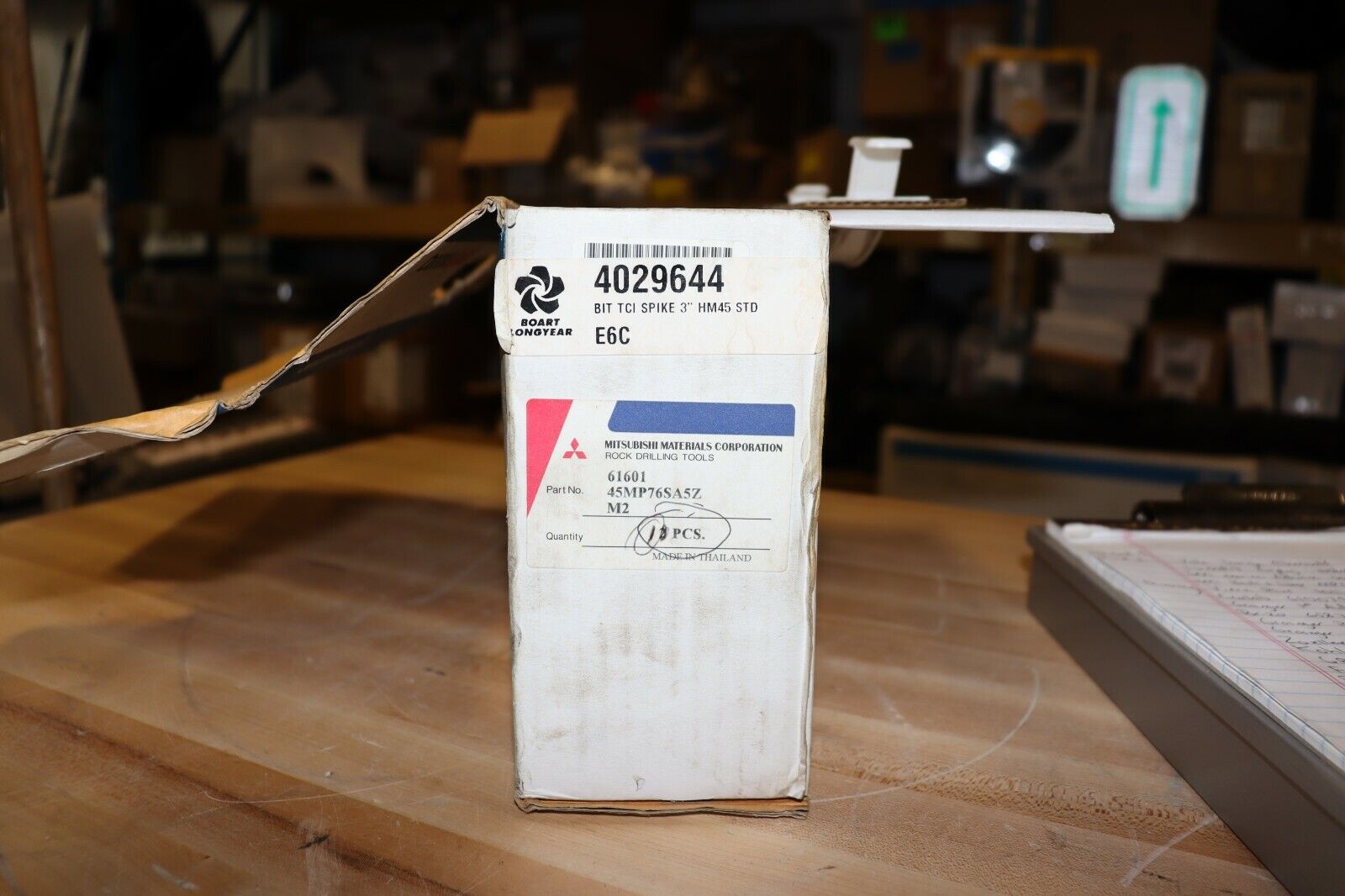 Mitsubishi Rock drill bits, Impact sockets, Various Sizes, Model 4029644 E6C - Northside Material Brokers