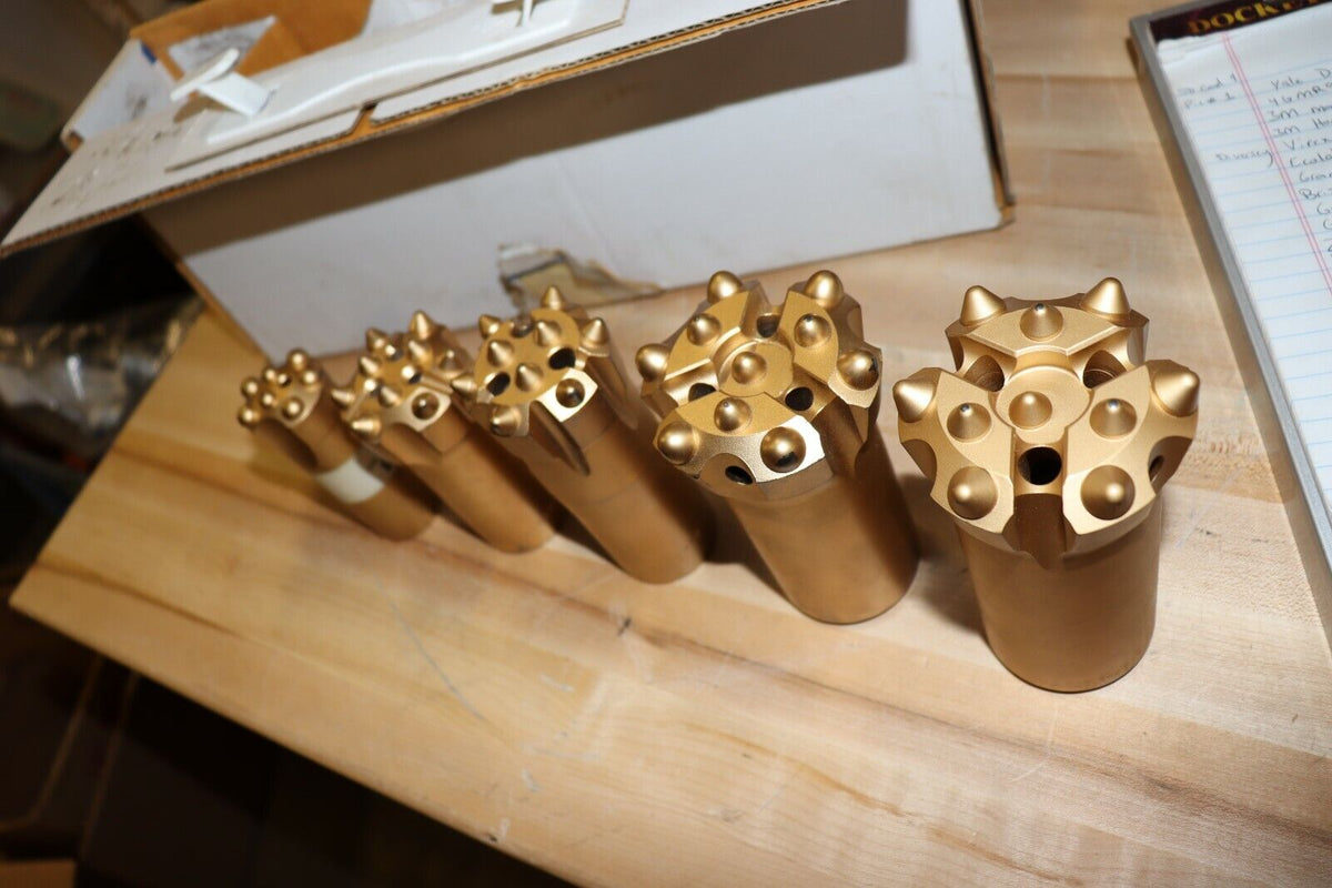 Mitsubishi Rock drill bits, Impact sockets, Various Sizes, Model 4029644 E6C - Northside Material Brokers